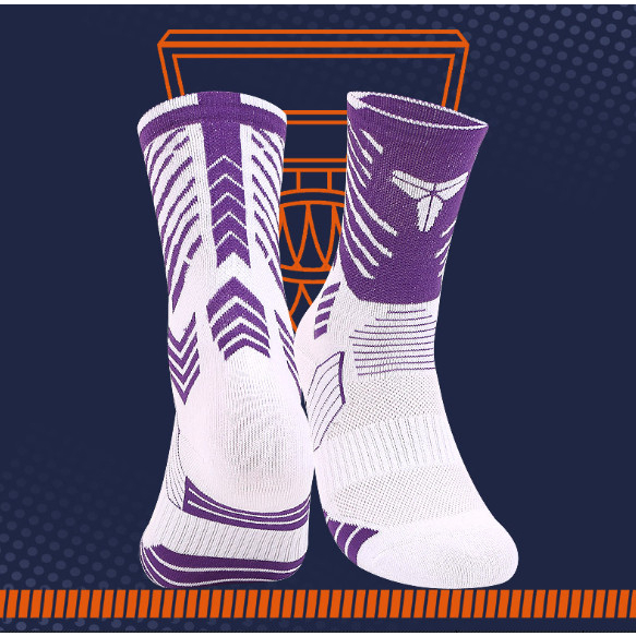 Vớ Tất LAKERS cao cổ đủ màu phong cách bóng rổ, thời trang, năng động.