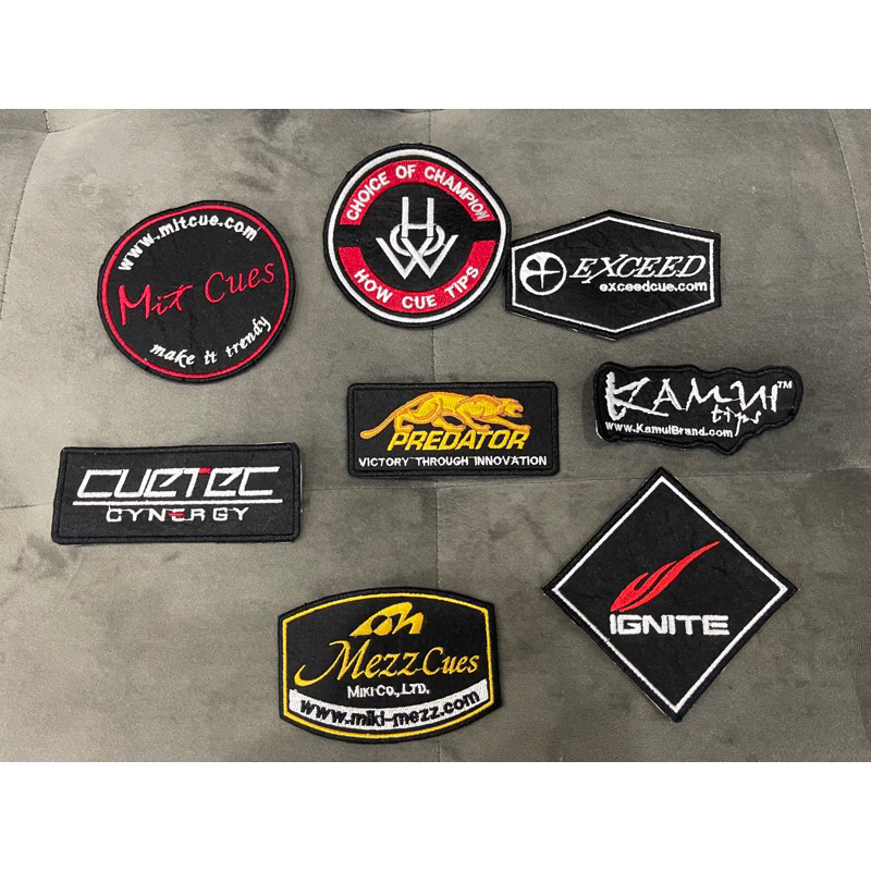 [SALE] PATCH THÊU STICKER TRANG TRÍ ÁO THI ĐẤU, BAO CƠ BIDA THƯƠNG HIỆU ...