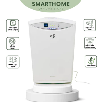 [TẶNG MÀNG HEPA] Máy lọc không khí DAIKIN INVERTER - VẦNG TRĂNG - ION STREAMER- Lọc bụi PM2.5, Bù ẩm,Khử mùi -Phòng 50m2