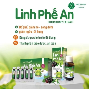 siro ho thảo dược linh phế an- bổ phế giảm ho loang đờm