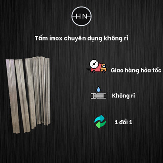 ⭐Thanh Inox chuyên dụng⭐ - Inox Sus 304 - Không rỉ - Dịch vụ gấp tấm theo yêu cầu