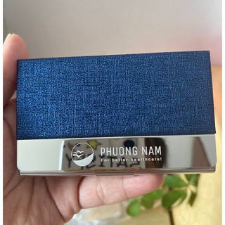 Hộp đựng namecard, ví đựng card visit, thẻ atm - miễn phí khắc tên, logo