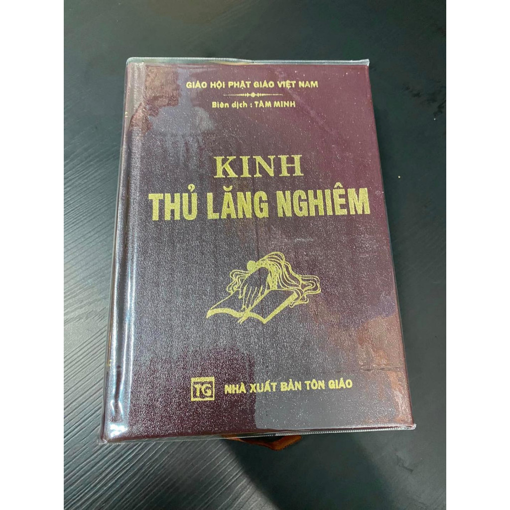 Sách - Kinh Thủ Lăng Nghiêm ( Bìa Da ) 