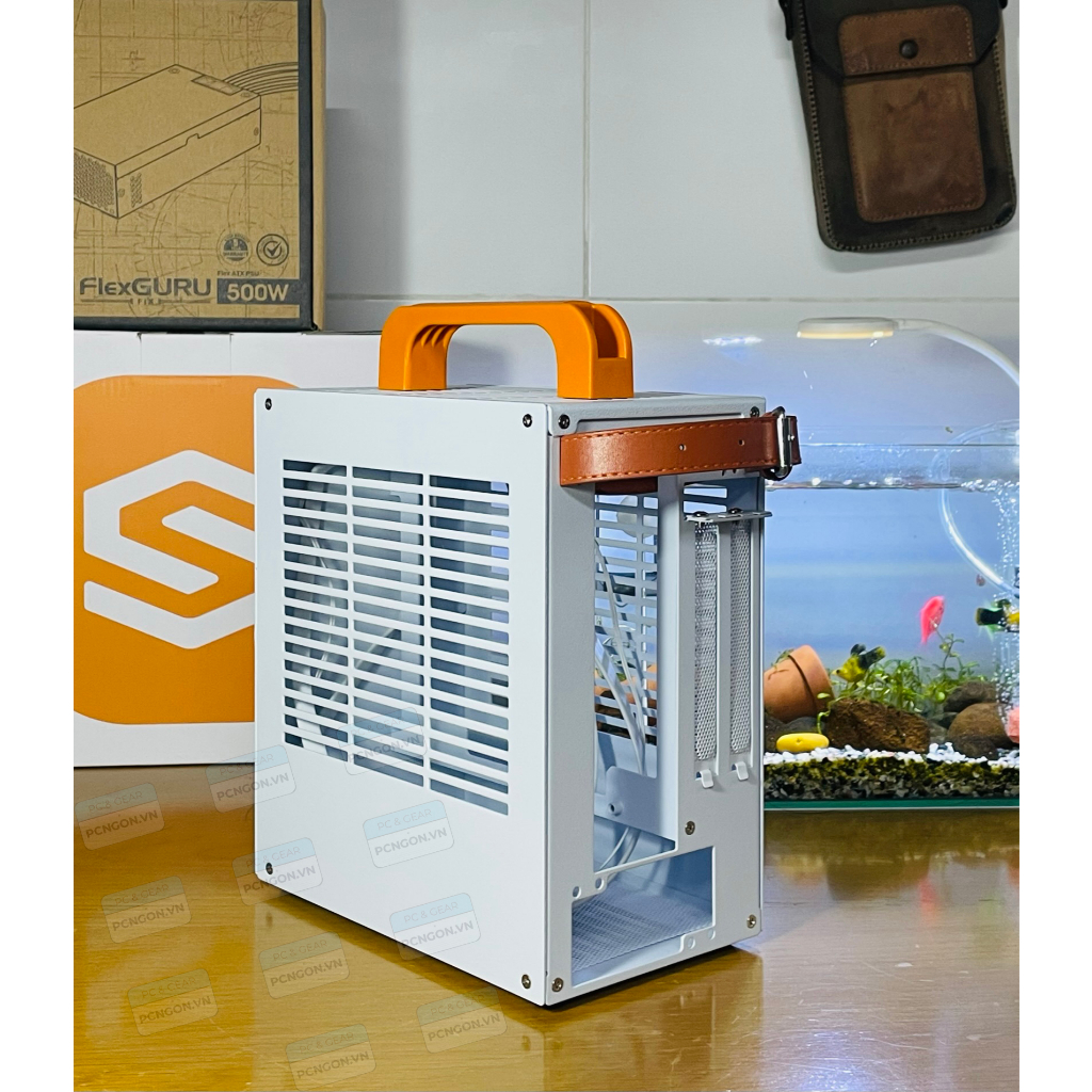 [PCNGON] Vỏ Case máy tính mini ITX K39 SGPC nhỏ gọn – trắng | Shopee ...