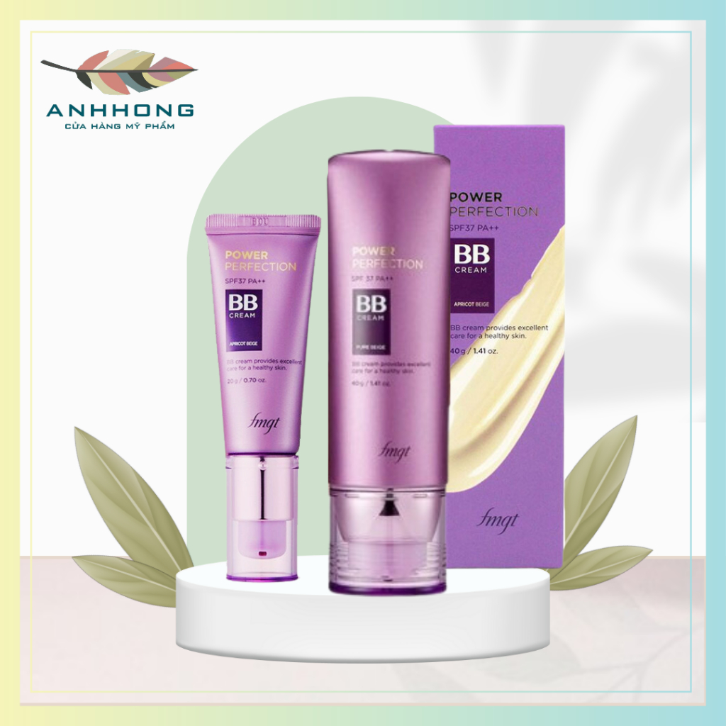 kem nền the face shop bb cream power perfection 40g