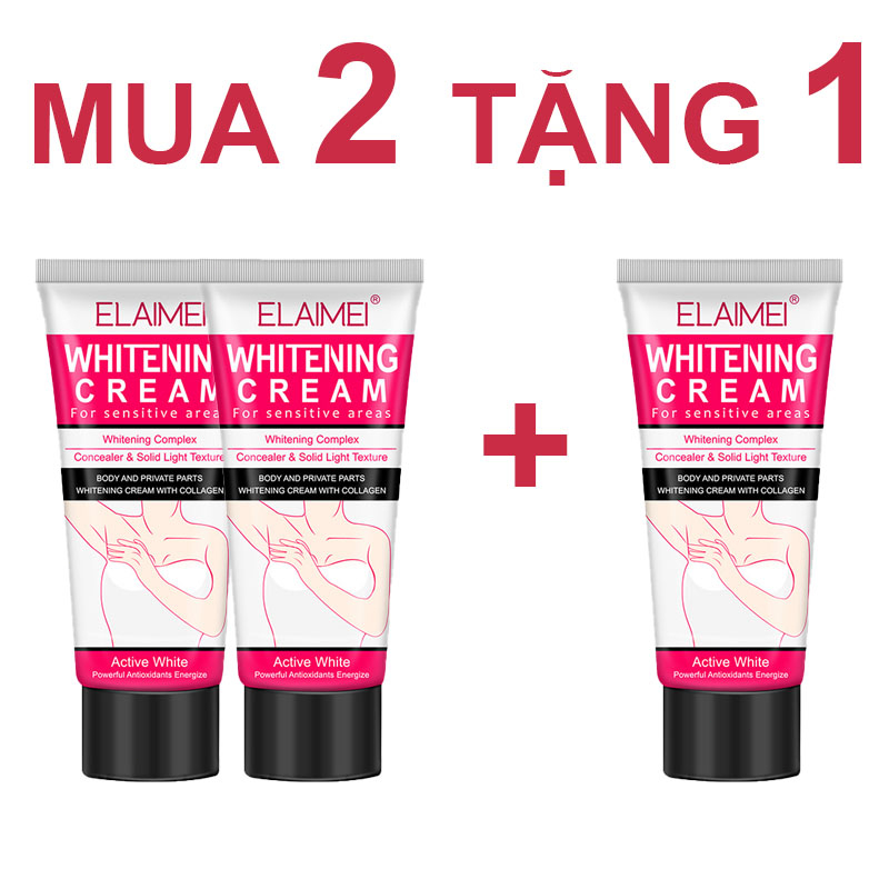 Kem Làm Trắng Da Whitening Cream ELAIMEI 60g Làm Trắng Toàn Thân/Cổ
