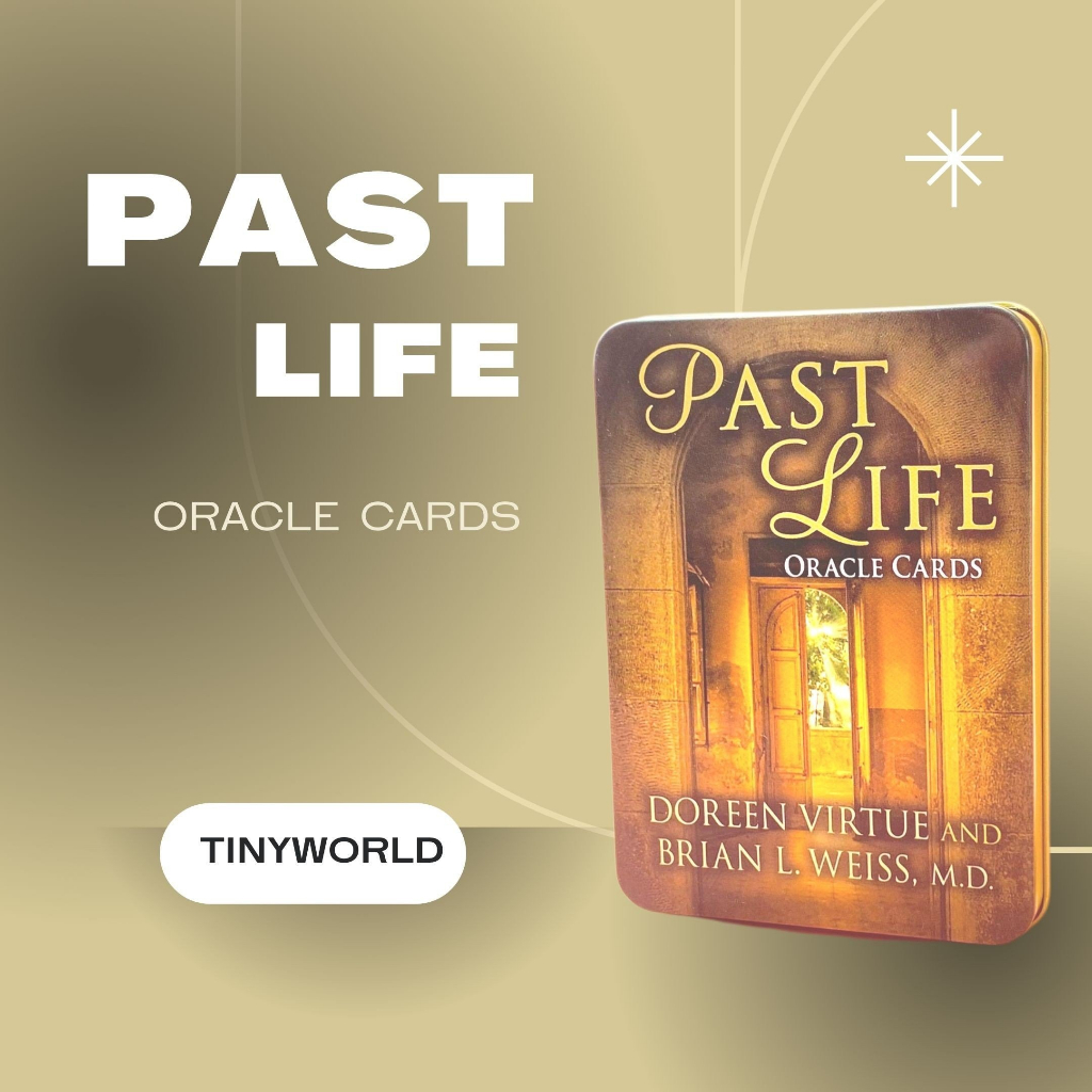 Past Life Oracle Cards - 44 Orakelkarten Frühere Leben | Tarot Karten Set Mit Samttasche