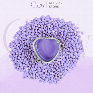 100gr Sáp Wax Lông Ánh Nhũ Ngẫu Nhiên Hard Wax Bean GLOW WAXING Cao Cấp, Thơm Mùi Nhẹ Siêu Bám Lông