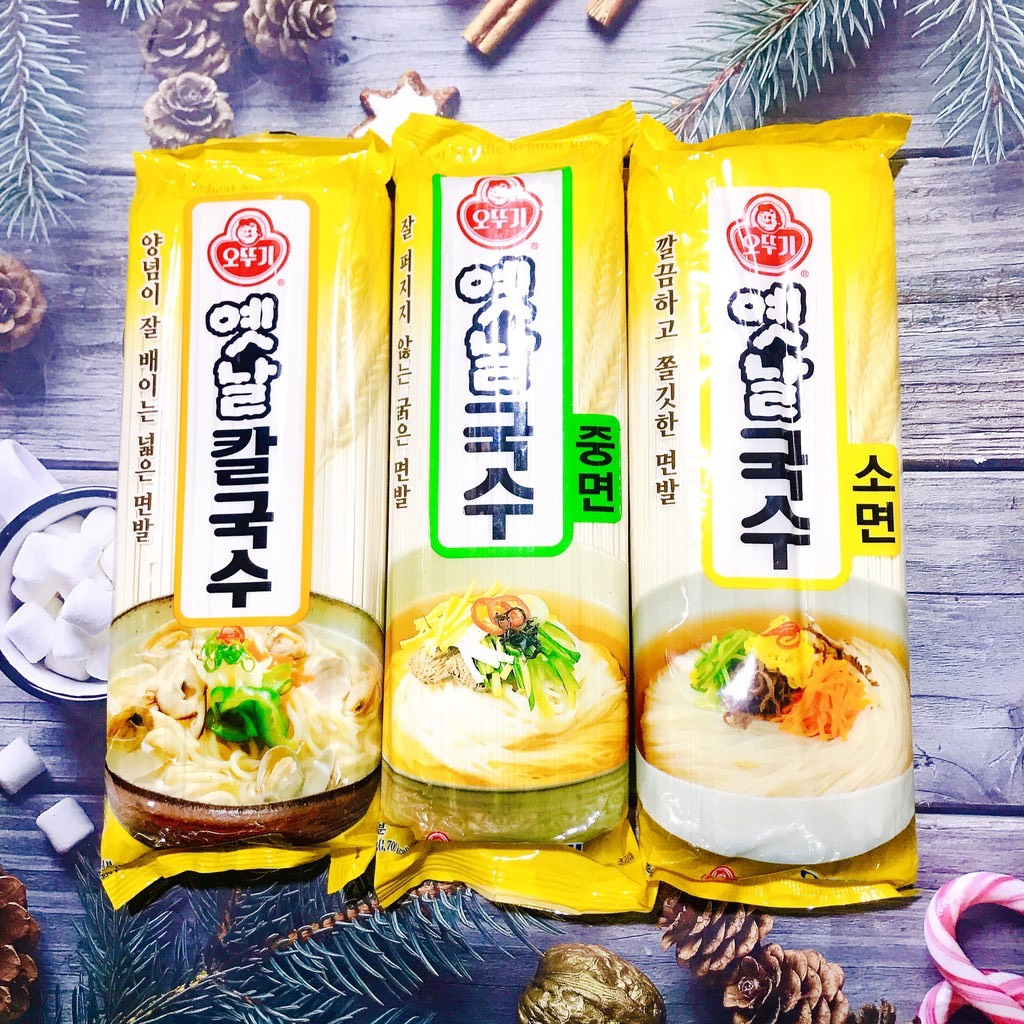 Mỳ Sợi Hàn Quốc Ottogi 500G, 900G - [오뚜기] 옛날국수 | Shopee Việt Nam