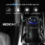 MÁY LỌC KHỬ MÙI XE Ô TÔ CAO CẤP Medicar - Lọc sạch bụi mịn PM2.5, tạo ion âm diệt khuẩn, khử mùi và chống say xe — ảnh 2