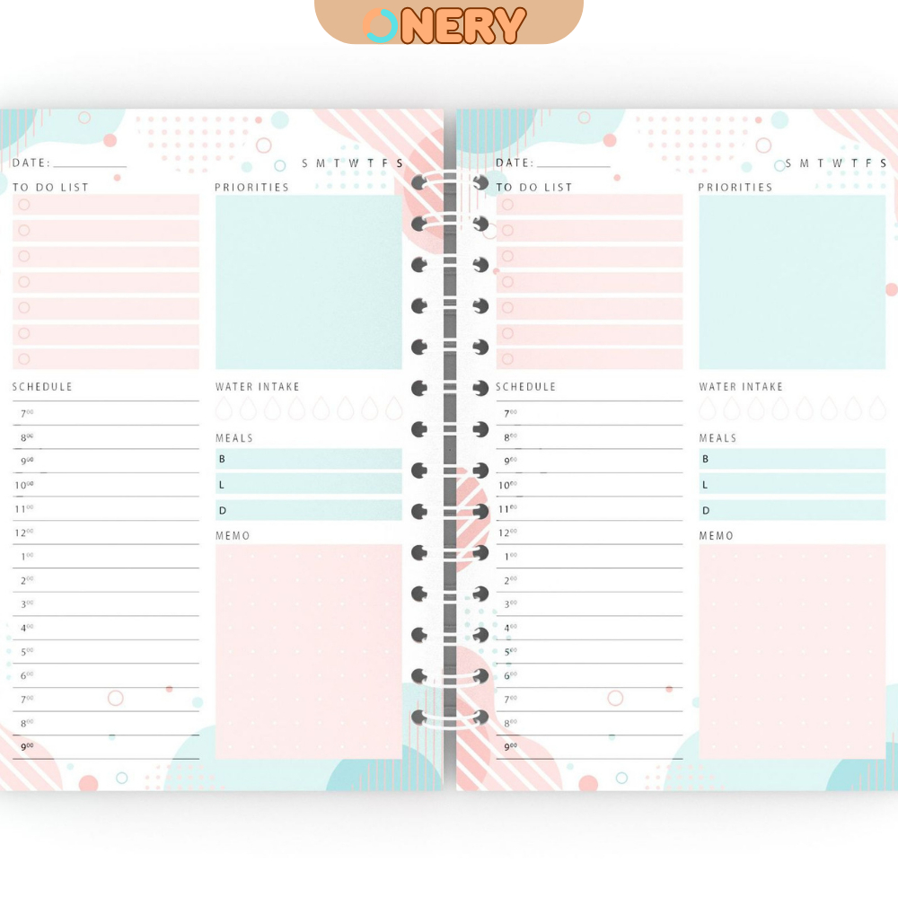 Sổ Kế Hoạch Tiếng Anh A5 Planner to Onery