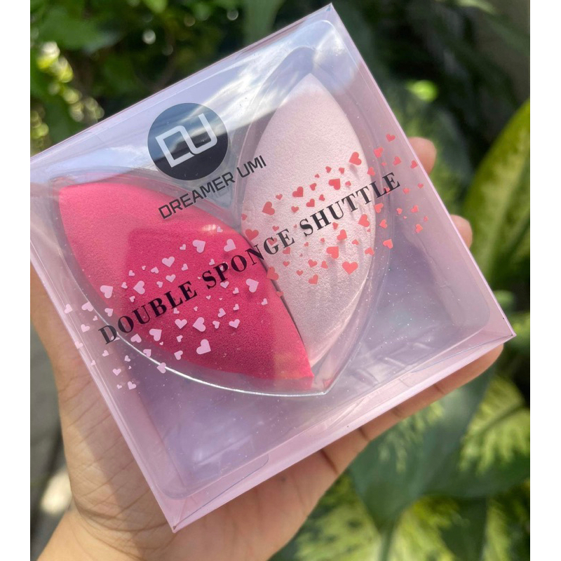 set mút LOVER dreamer umi double sponge shuttle đánh nền siêu mịn set 2 ...