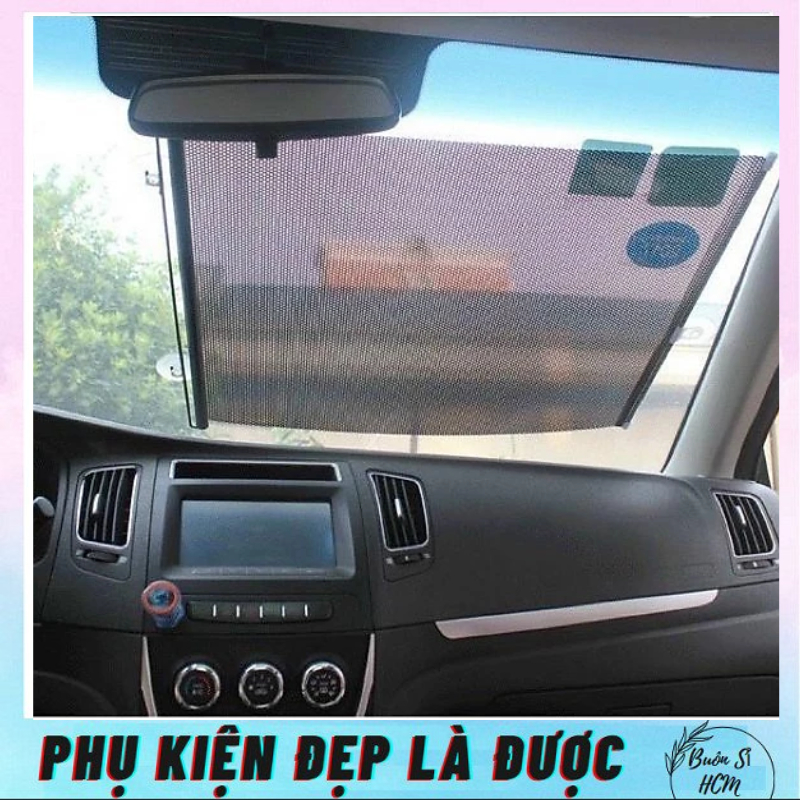 Rèm che nắng treo cửa sổ, rèm cuộn rút gọn gắn cửa kính xe hơi, màn cửa ...
