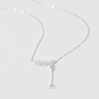 Dây chuyền bạc nữ LAMY Willow Leaf Silver Necklace 6088