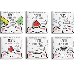 Sách Ehon-Combo 6 cuốn Maru-Ehon Nhật Bản dành cho bé từ 2-8 tuổi