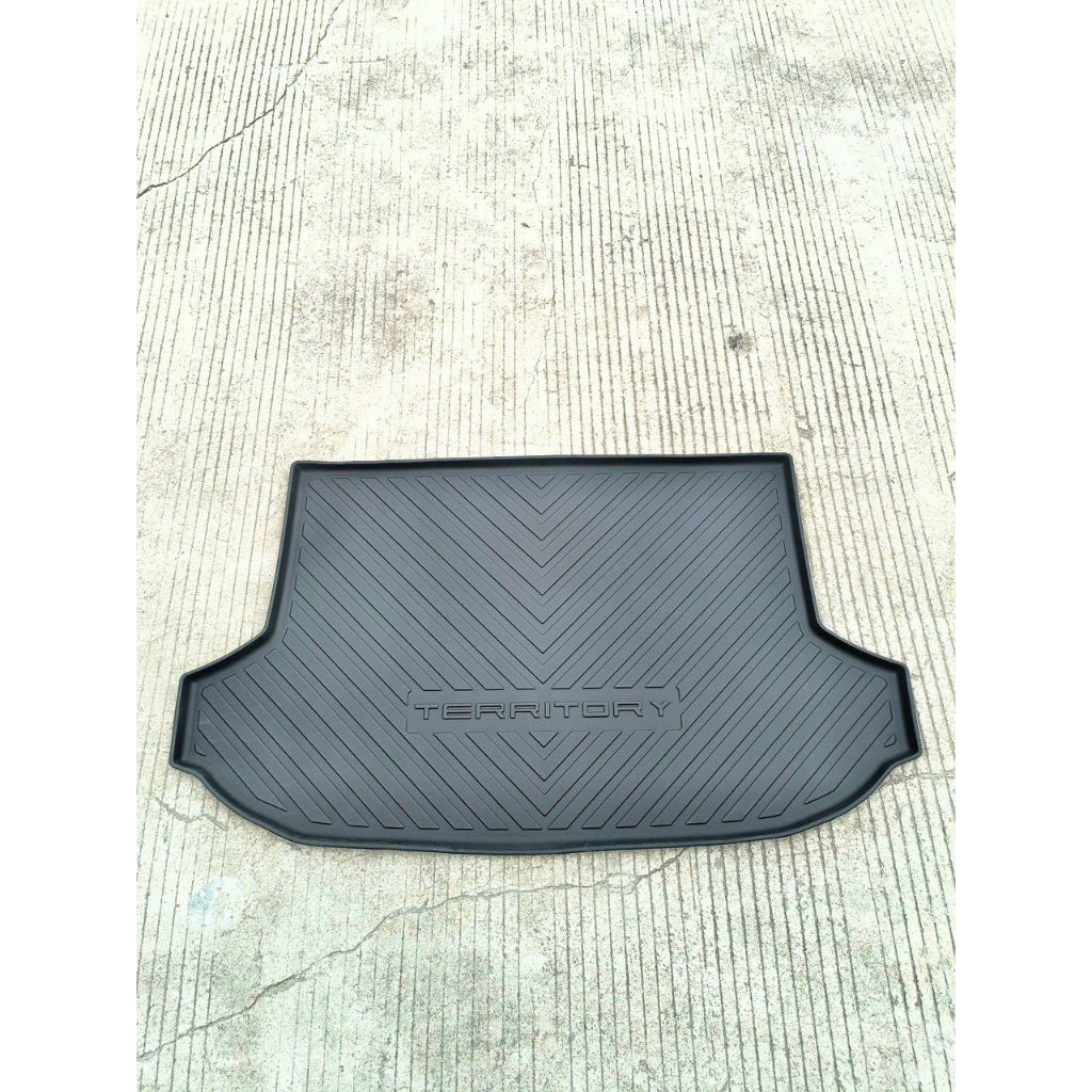 Lót cốp nhựa dẻo Ford Territory 2023-2026, Chất liệu nhựa dẻo không mùi, vệ sinh dễ dàng, Chống thấm nước