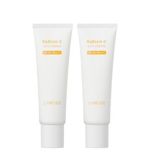 [HB gift] Bộ 2 Kem chống nắng Laneige Radian-C Sun Cream SPF 50+ PA++++10ml x 2