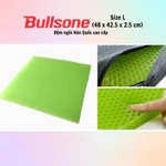 Đệm Ngồi Lót Ghế Xe Hơi, Văn Phòng Bullsone Cao Cấp Size (M, L, Plus+) - Gối Đầu/Đệm Lưng - Hàng Chính Hãng — ảnh 3