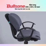 Đệm Ngồi Lót Ghế Xe Hơi, Văn Phòng Bullsone Cao Cấp Size (M, L, Plus+) - Gối Đầu/Đệm Lưng - Hàng Chính Hãng — ảnh 6