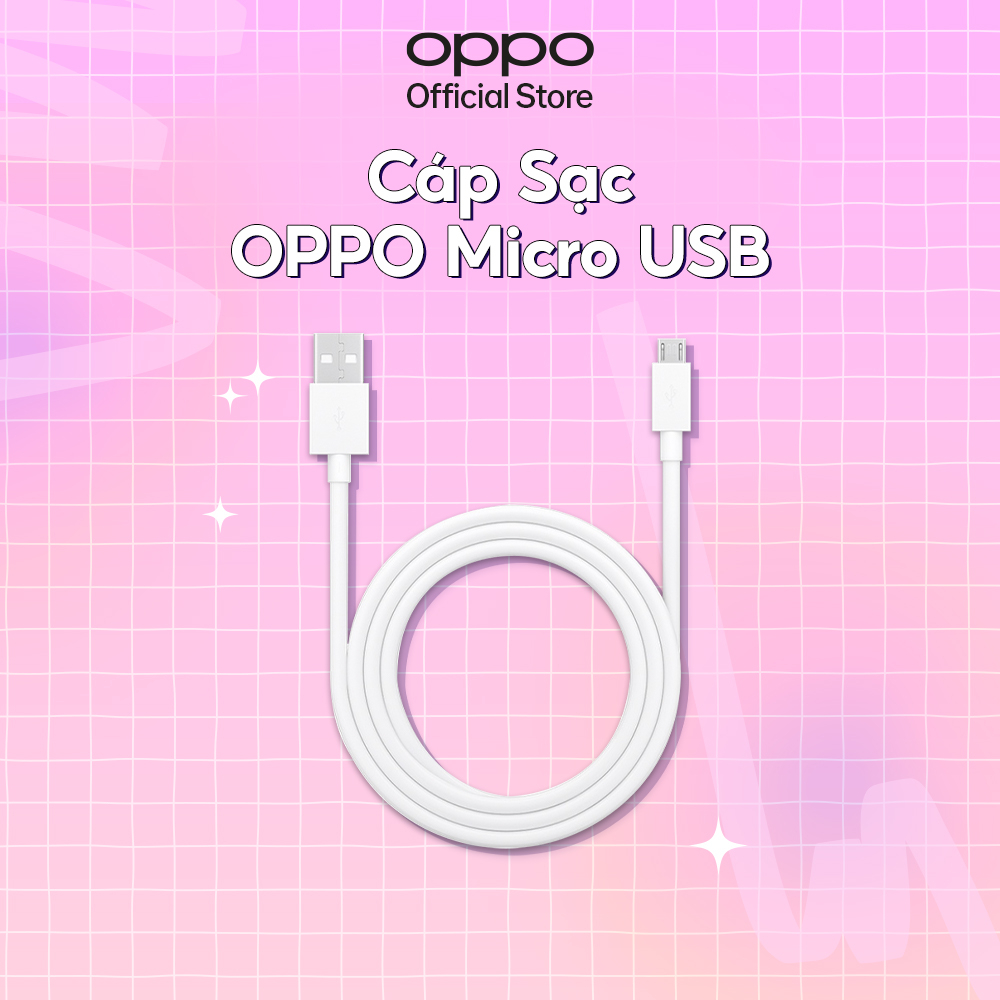 Cáp Sạc OPPO Micro USB DL109 - Hàng Chính Hãng