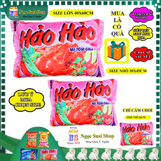 GỐI HÌNH GÓI MÌ BÁNH SNACK NHỒI BÔNG SIÊU MỀM MỊN GIAO RẤT NHANH [ CAO CẤP]