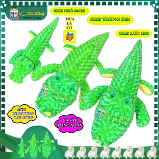 THÚ NHỒI BÔNG CÁ SẤU LÔNG XOĂN ĐẸP NHƯ ẢNH CHO BÉ ÔM NGỦ SIÊU CƯNG - đồ chơi doll toy búp bê MUA CHỌN SIZE GIAO NHANH