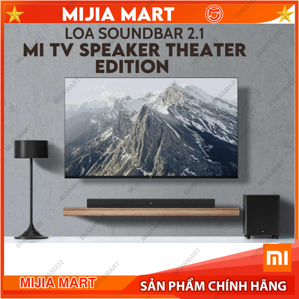 Bộ Loa Soundbar Xiaomi 2.1 Mi TV Speaker Theater Edition | Shopee Việt Nam