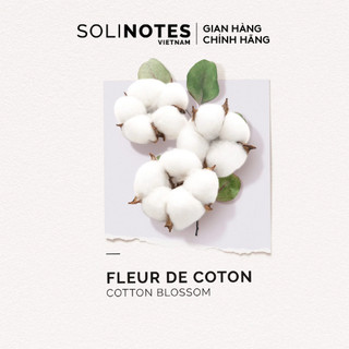 Nước hoa Pháp Solinotes Cotton hương hoa bông gòn thơm lâu dạng xịt độ lưu hương 8h