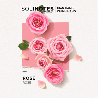 Nước hoa Pháp Solinotes Rose nước hoa nữ hương hoa hồng thanh tao thơm lâu phù hợp đi tiệc, hẹn hò