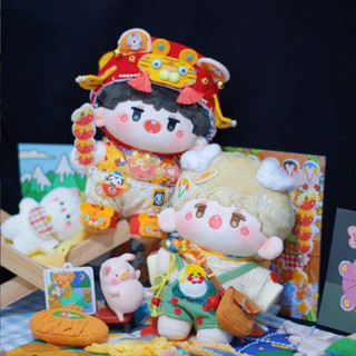 [65 mẫu][ORD] Doll không thuộc tính 10cm 20cm có tai - Búp bê không thuộc tính 10cm 20cm tóc tơ