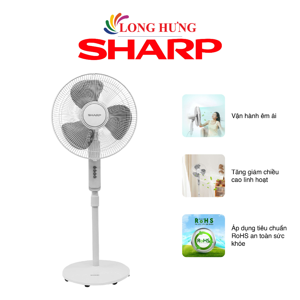Quạt đứng Sharp PJS40MVLG Hàng chính hãng Shopee Việt Nam
