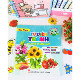 Sách -Combo 4 cuốn Từ Điển Tranh Dành Cho Thiếu Nhi (Song ngữ Anh Việt) -Picture dictionary -Ndbooks