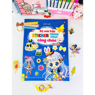Sách - Bộ sưu tập Sticker Trang Phục Công Chúa 3-6 tuổi Tập 1 - ndbooks