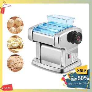 Máy cán mì 2 dao 135W cán mì đa năng, phù hợp gia đình và kinh doanh