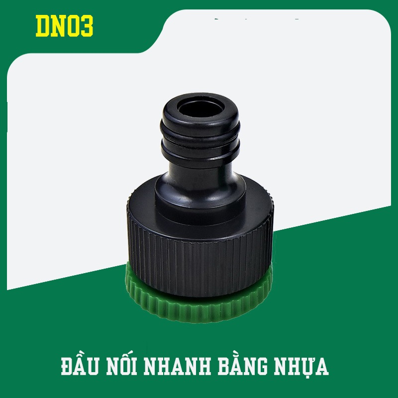 Đầu Nối Nhanh Bằng Nhựa Ren 21, 27 DN03 | Shopee Việt Nam