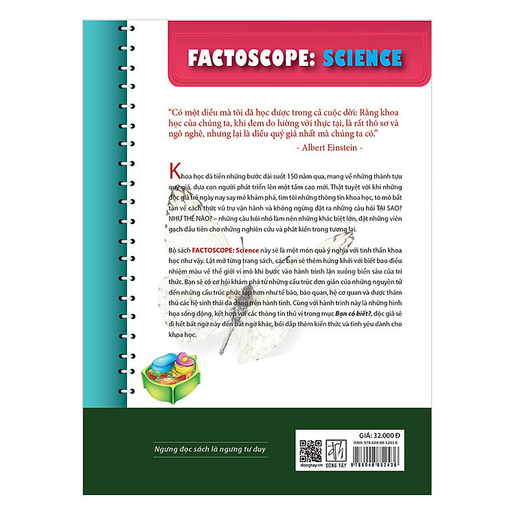 Sách - Factoscope: Science - Cấu Tạo Và Chức Năng Tế Bào