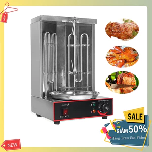 Máy nướng thịt 2400W chất liệu inox không gỉ, vệ sinh dễ dàng