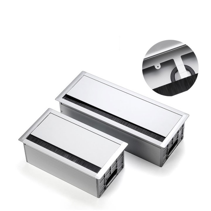 HỘP LUỒN DÂY ĐIỆN HIỆN ĐẠI SANG TRỌNG CÓ THỂ GẮN Ổ CẮM GIA DỤNG 120*220*80mm