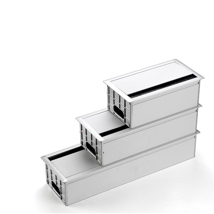 HỘP LUỒN DÂY ĐIỆN HIỆN ĐẠI SANG TRỌNG CÓ THỂ GẮN Ổ CẮM GIA DỤNG 120*220*80mm