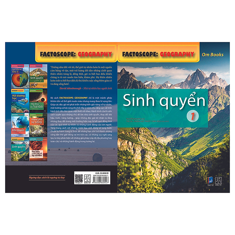 Sách Factoscope: Geography - Sinh Quyển 1