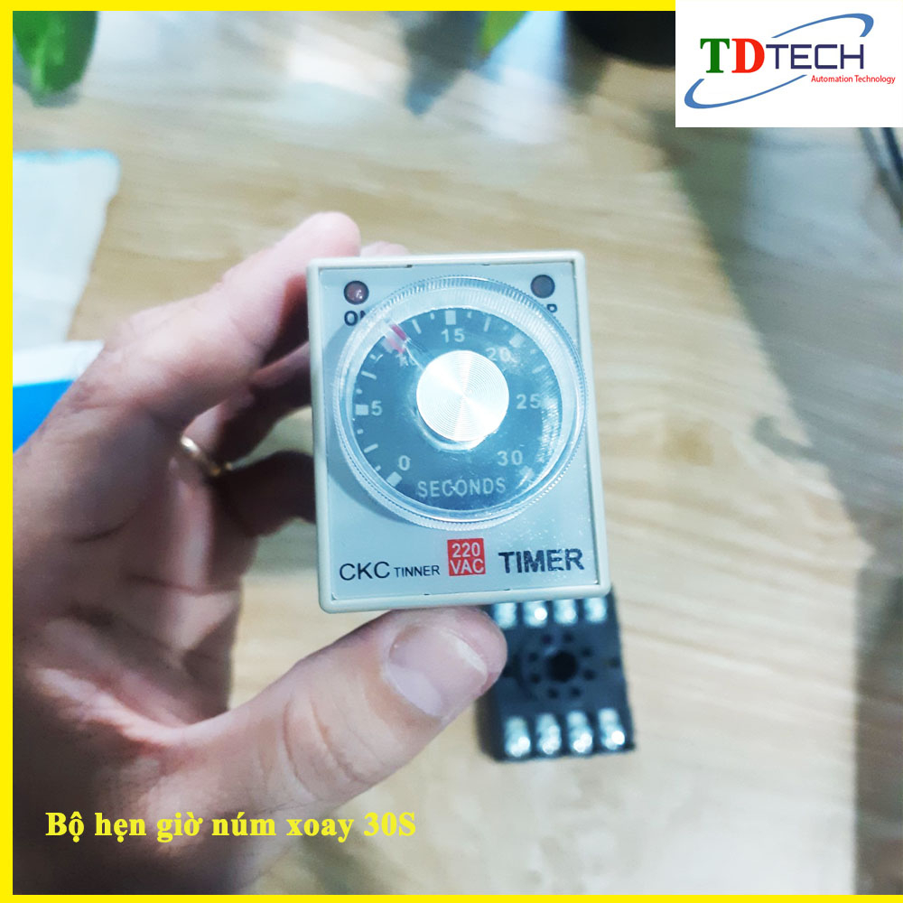 Bộ định thời timer AH3-3, Relay thời gian 60 giây, 30 phút ,60 phút ...