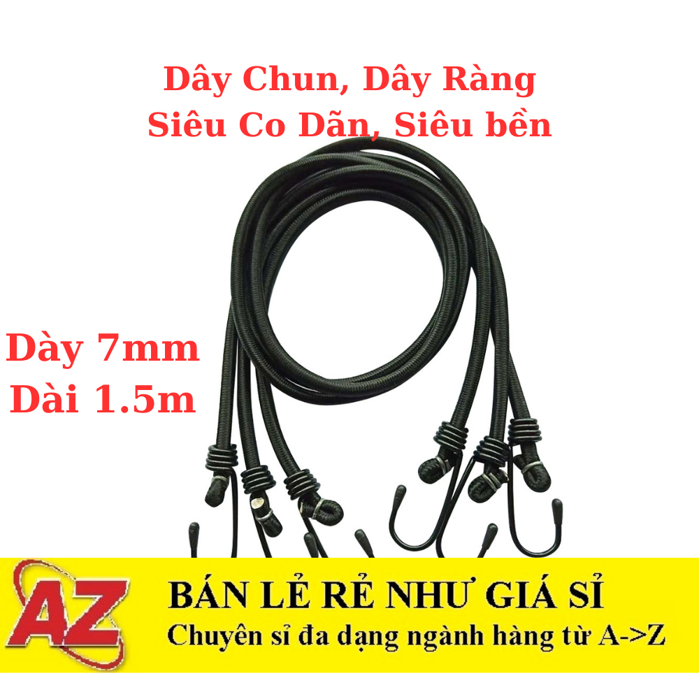 Dây Thun Ràng Đồ, Dây Chun Buộc Hàng Cho Xe Máy, Xe Đạp Siêu Bền ...