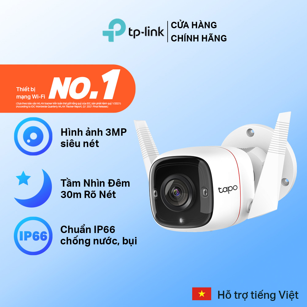 Camera Wifi TP-Link TC65 Giám Sát An Ninh Ngoài Trời