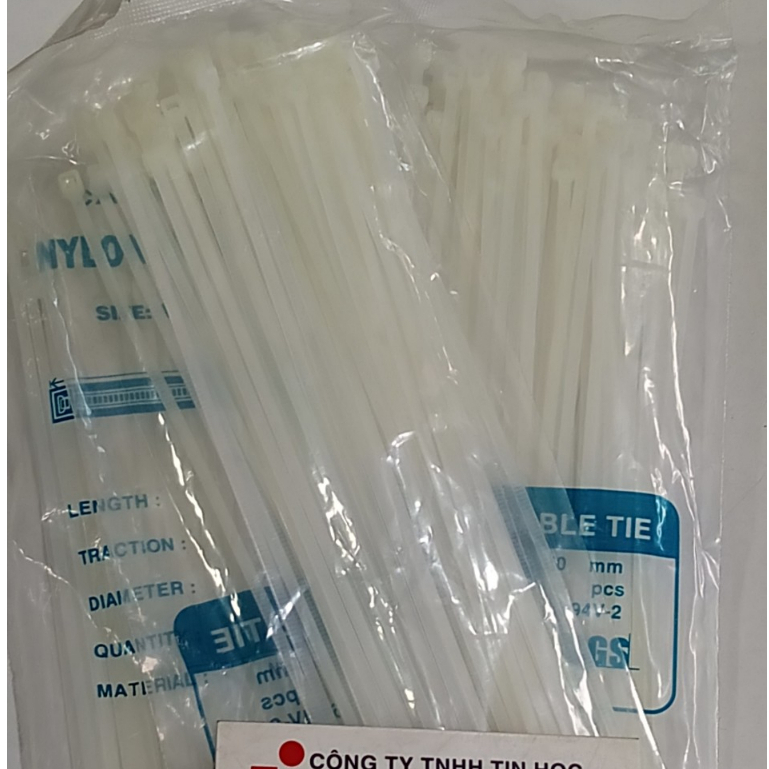 Dây rút nhựa dài 15Cm / 20Cm / 30Cm / 50Cm (Nhiều kích thước dài, rộng ...