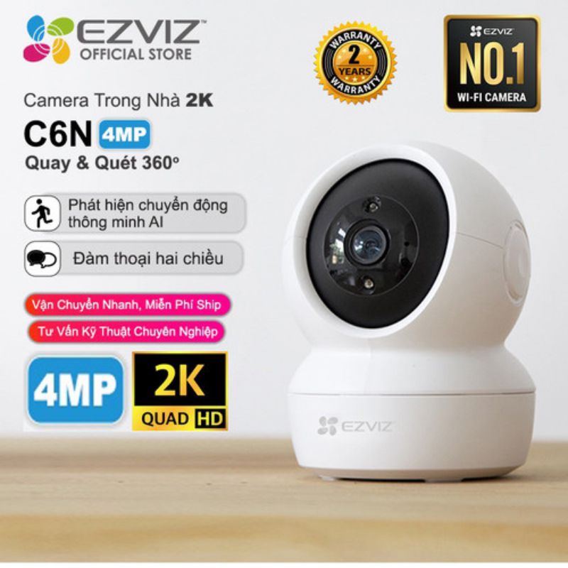 Camera Wifi C6N độ phân giải 2mp và 4mp | Shopee Việt Nam