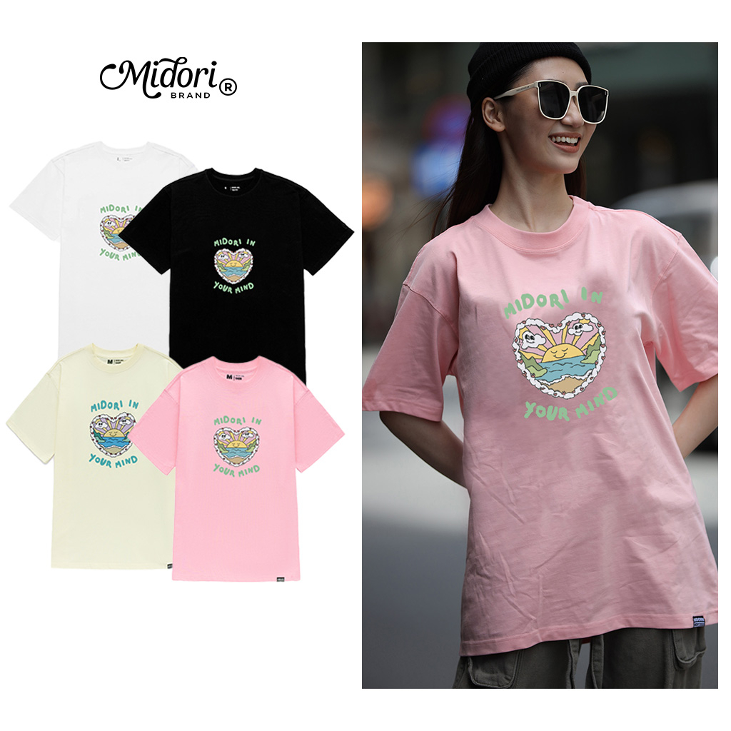 Áo thun form rộng tay lỡ nam nữ Phông Unisex IN YOUR MIND
