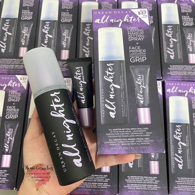 [BILL US] Xịt khoá makeup All Nighter Long-Lasting Makeup Setting Spray ...