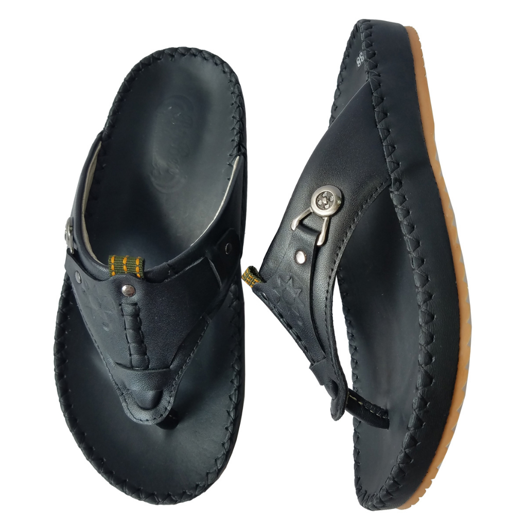 Dép Xỏ Ngón Nam Da Bò BIGGBEN HKD697