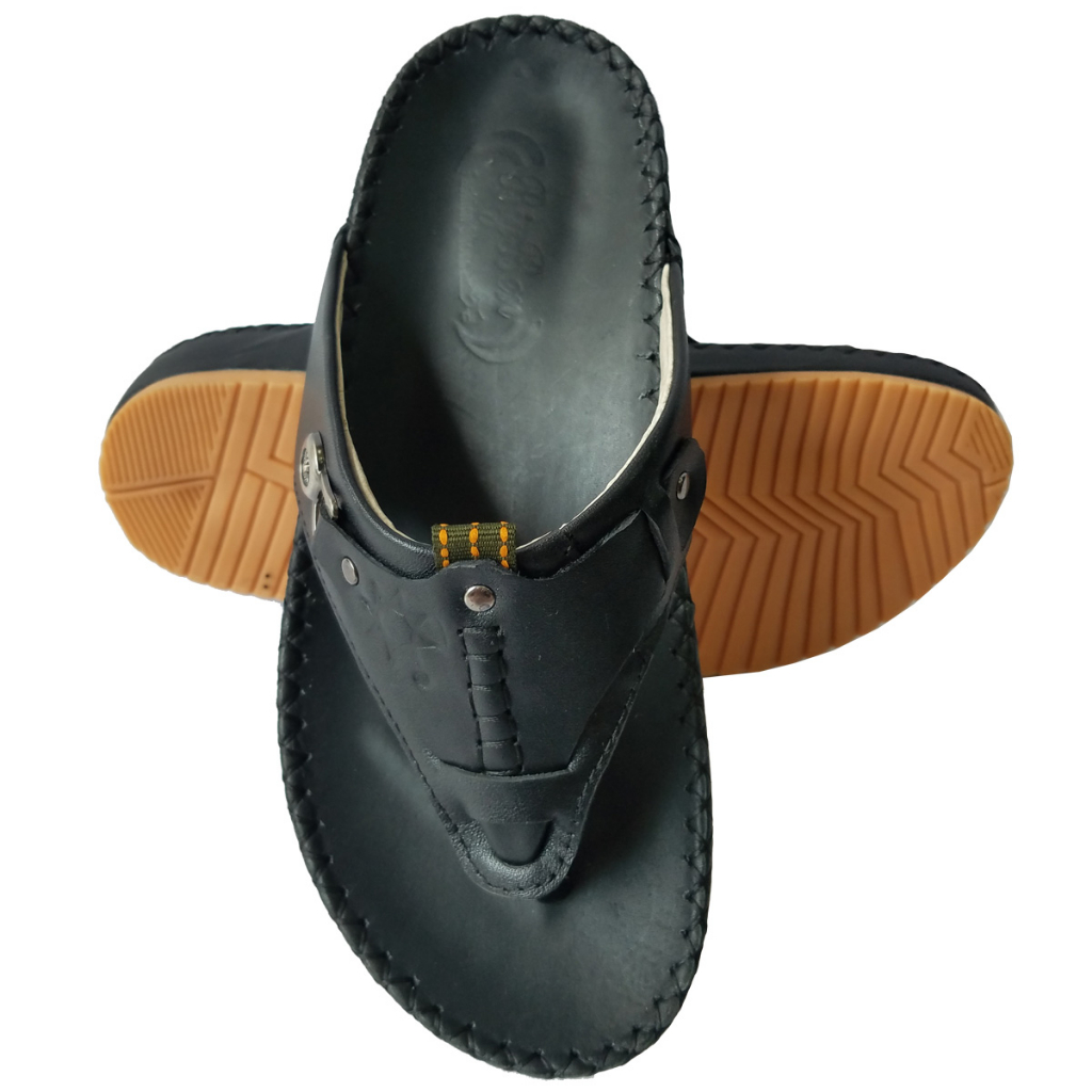 Dép Xỏ Ngón Nam Da Bò BIGGBEN HKD697