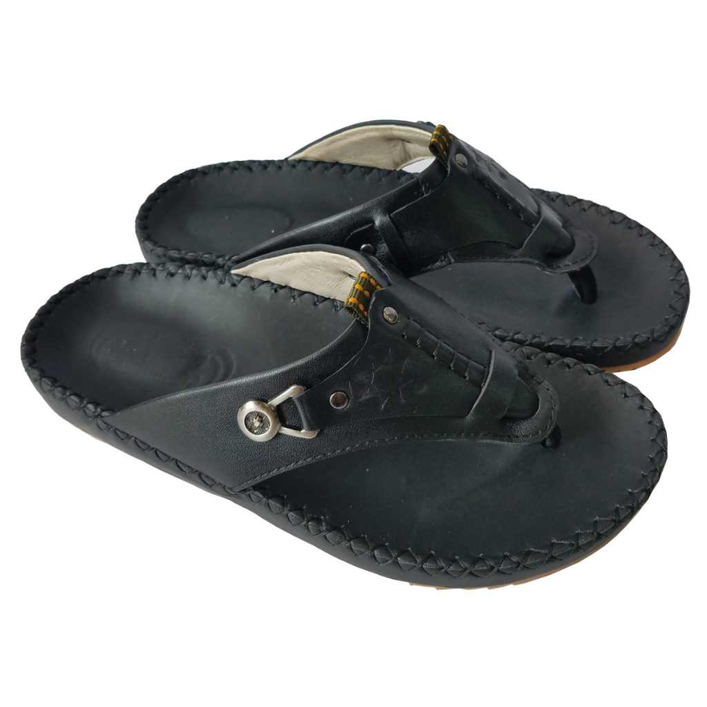 Dép Xỏ Ngón Nam Da Bò BIGGBEN HKD697